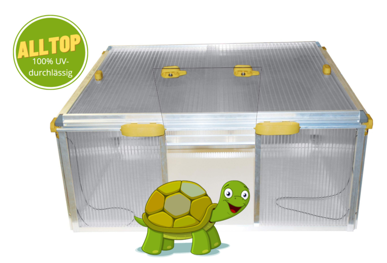 Schildkrötenhaus Paula das Alltop Frühbeet für Schildkröten