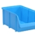 hünersdorff Sichtbox / Stapelbox / Lagerbox in Größe 4, stapelbar, Farbe: Blau - 1