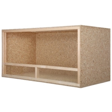 REPITERRA Holz OSB Terrarium 120x60x60cm für Schildkröten Belüftung oberhalb - 3