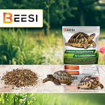 100g Schildkröten Samenmischung für Futterpflanzen inkl. Aussaat Anleitung - 4